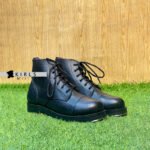 BRITISH WW2 LEATHER AMMO BOOTS - Image 2