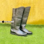 Civil War US Cavalry Leather Boots - Image 2