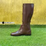 US M40 Cavalry 3 Buckle Boots - Brown - Image 4