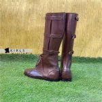 US M40 Cavalry 3 Buckle Boots - Brown - Image 5
