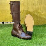 US M40 Cavalry 3 Buckle Boots - Brown