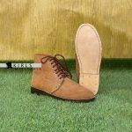 Men's Brown Leather Dress Boots
