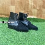 WW2 German M37 Black Low Boots - Image 2