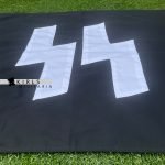 WWII SS Runes Flag - 2' x 3' - Multi Piece Cotton Construction - Image 4