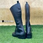 WW1 British Army Officer Lace Up Boots- Black - Image 5