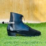 WW2 German M43 Black Low Boots - Image 3