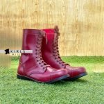 WW2 American Paratrooper Leather Boots (Jump Boots) - Image 2