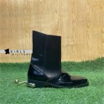 Military Officer Wellington Boots with Spur - Image 3