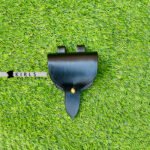 American Civil War leather accessories - Cartridge Ammo Box with Shoulder Strap, Cap Pouch and Canvas Bag - Image 3