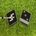 SS Hauptsturmfuhrer Collar Tabs