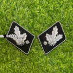 SS Gruppenfuhrer Collar Tabs
