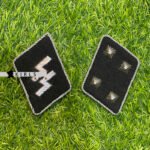 SS Sturmbannfuhrer Collar Tabs